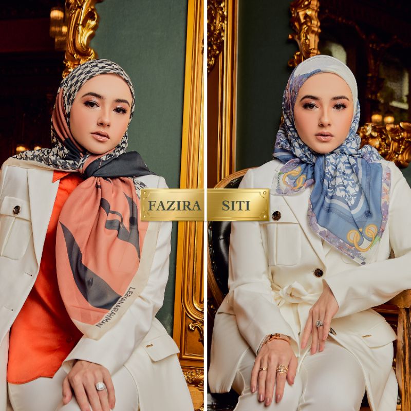 ZF Tudung Bawal LeeyanaRahman Scarves Premium Cotton Voile Bidang 46 ...