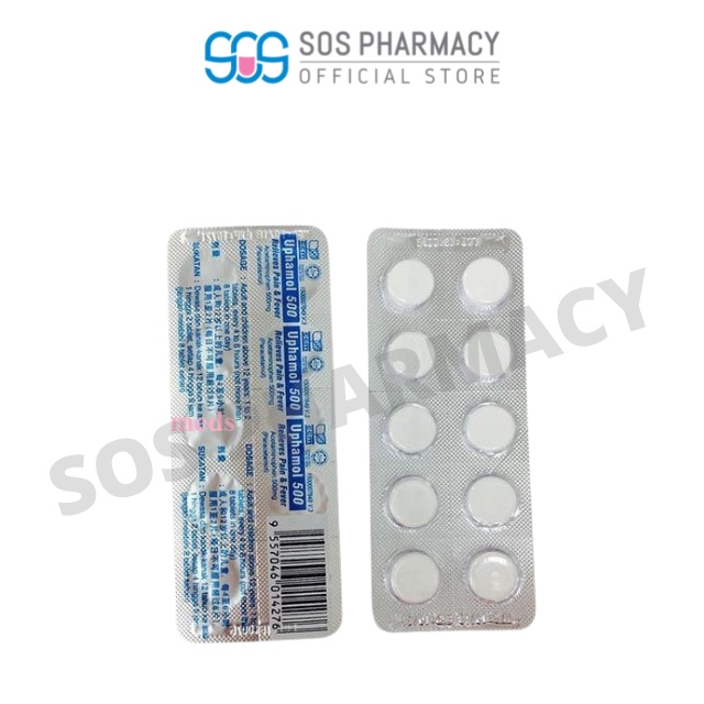 Uphamol 500mg tablet 10'S (1 Strip)