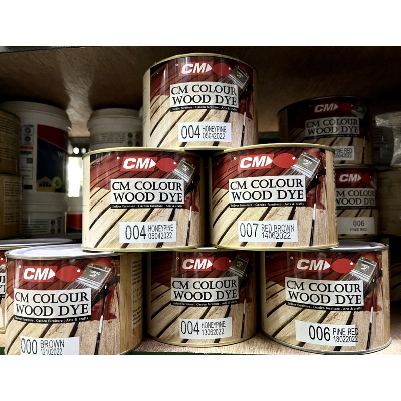 CM COLOUR WOOD DYE VARNISH KAYU 500ml Shopee Malaysia