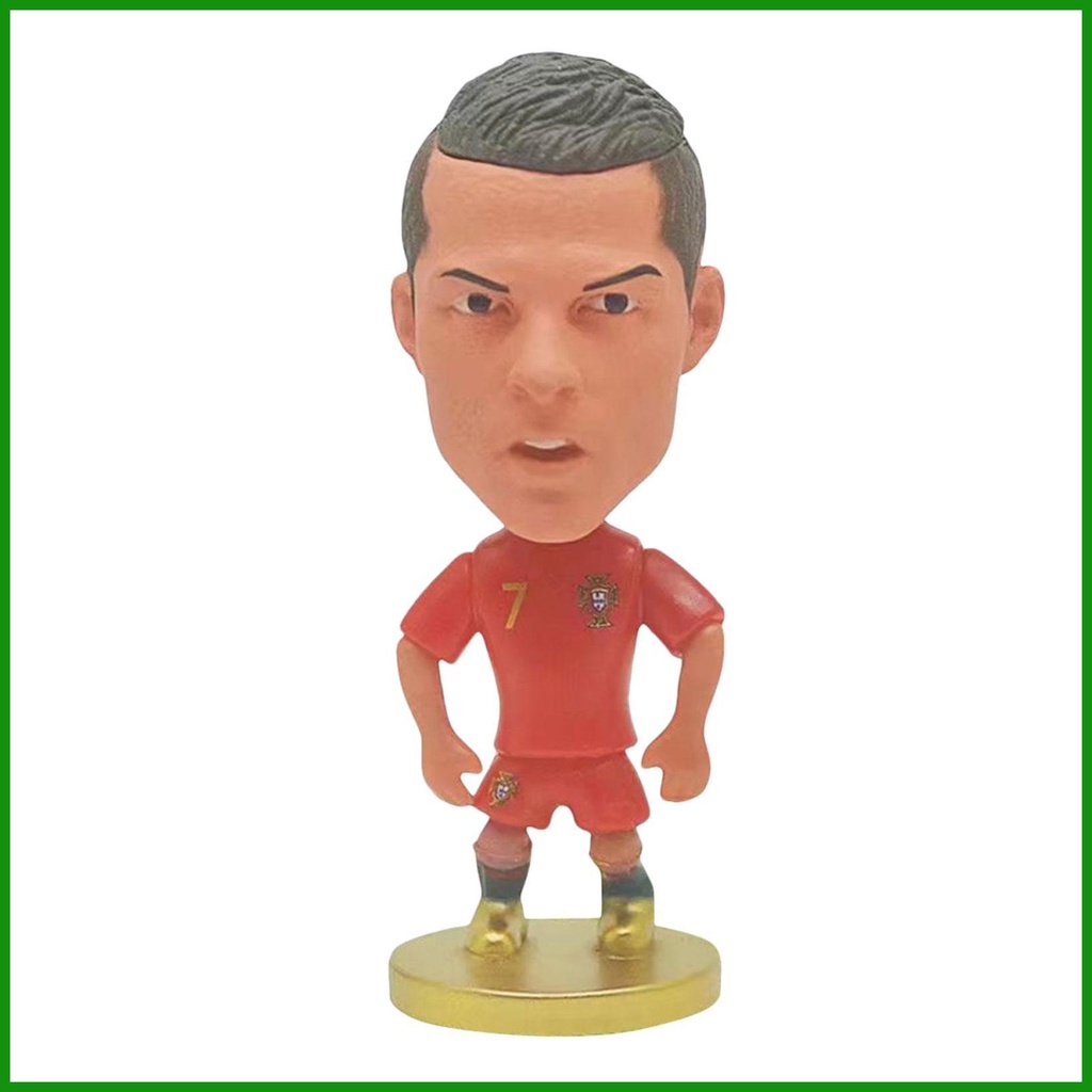 Sports Player Action Figures PVC Soccer Sports Figurine Football Star