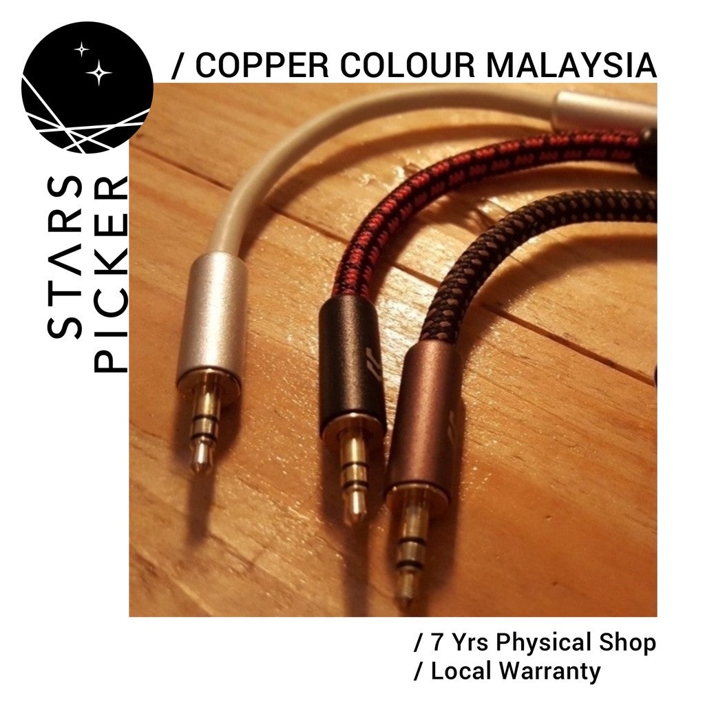[PM best price] Copper Colour Pure OCC copper based interconnect cable