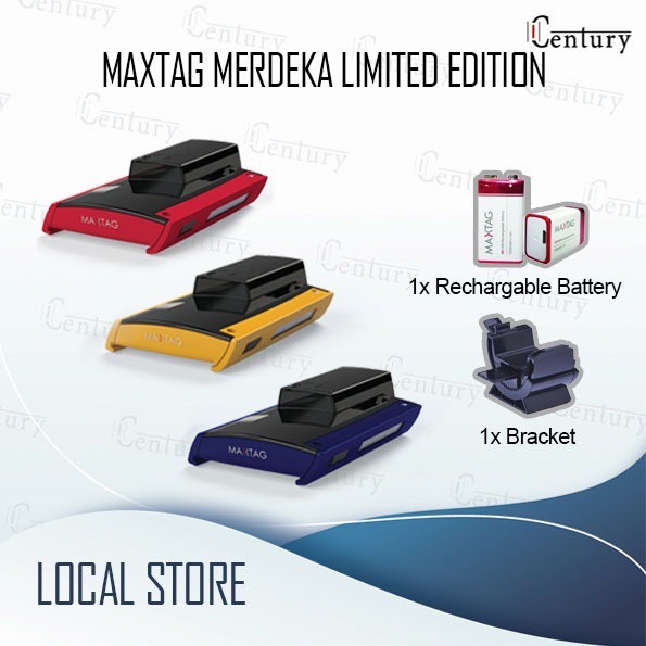 Ready Stock Smart Maxtag Max Tag Toll Accessories Merdeka Rechargeable