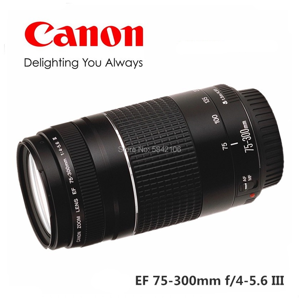 Canon Ef 75 300mm F 4 5 6 Iii Prices And Promotions Jan 23 Shopee Malaysia