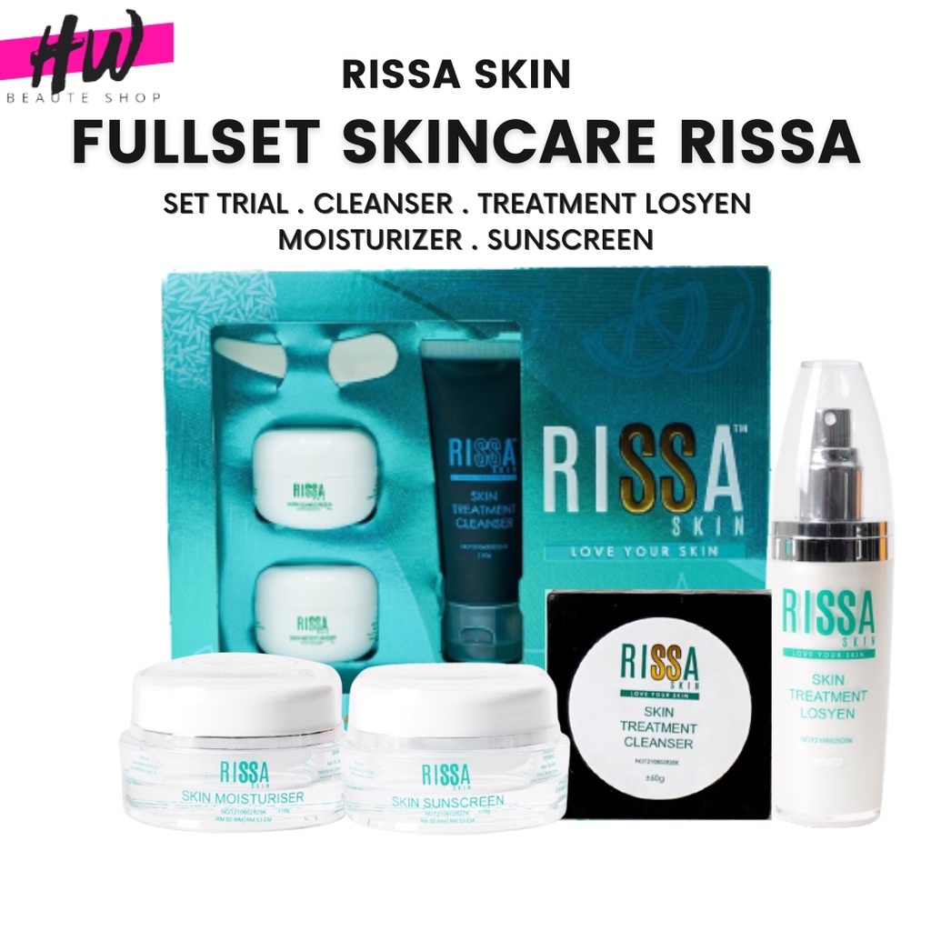 Rissa Skin Rissa Skincare Original Rissaskin Hq Rissa Skincare Trial Set Shopee Malaysia