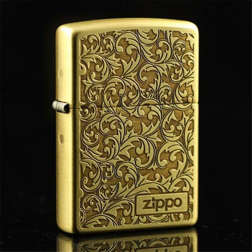 Zippo Pure Copper Rich Flower Lighter (Limited Edition) Shopee Malaysia