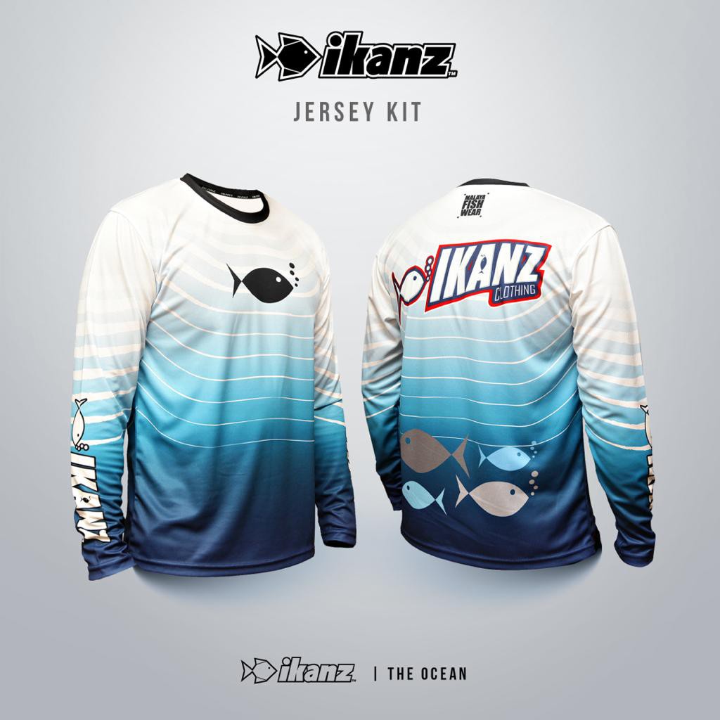 Ikanz Jersey Kit - "The Ocean" 100% Authentic