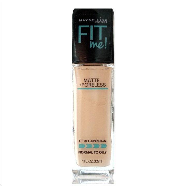 MAYBELLINE Foundatio 30ml (BUFF BEIGE 130) fit me matte + poreless, fit ...