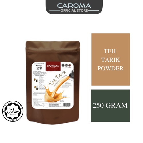 [CAROMA] Less Sweet 3 in 1 Instant Milk Tea/Teh Tarik Powder/250g ...