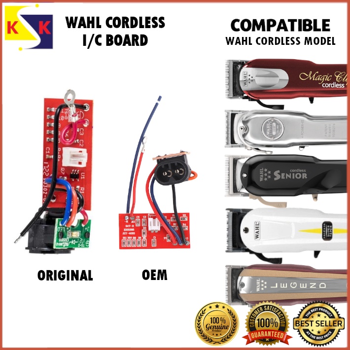 (ORIGINAL/OEM) Wahl Magic Clip Taper Cordless And Magic clip Charging