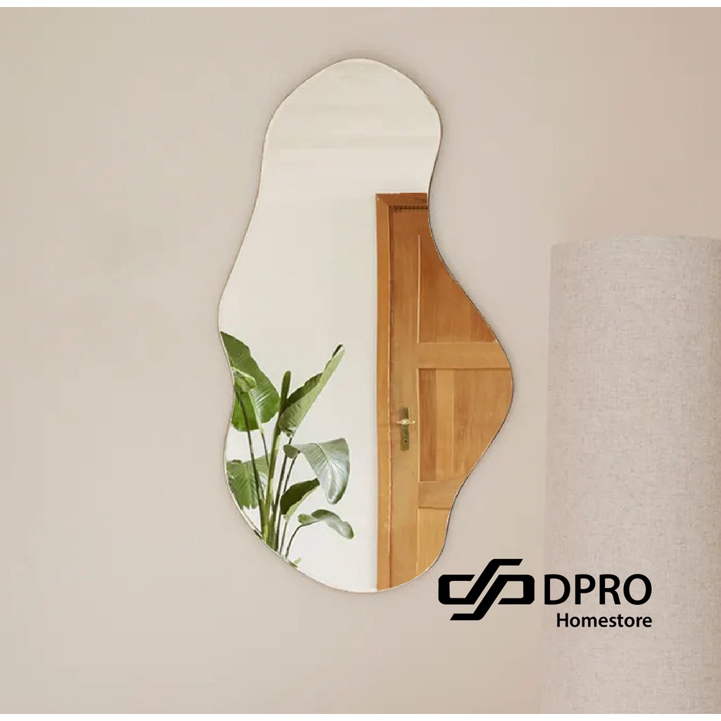 Frameless Pond Mirror Dressing Mirror Make Up Mirror Ins style Korea