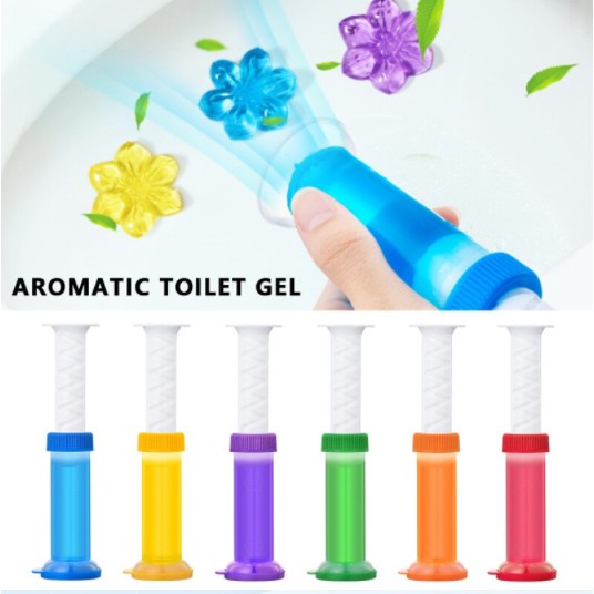 Korean Toilet Bathroom Scrubber Bubble Cleaner Pushtype Cleaning Toilet Gel Toilet Cleaners 1681