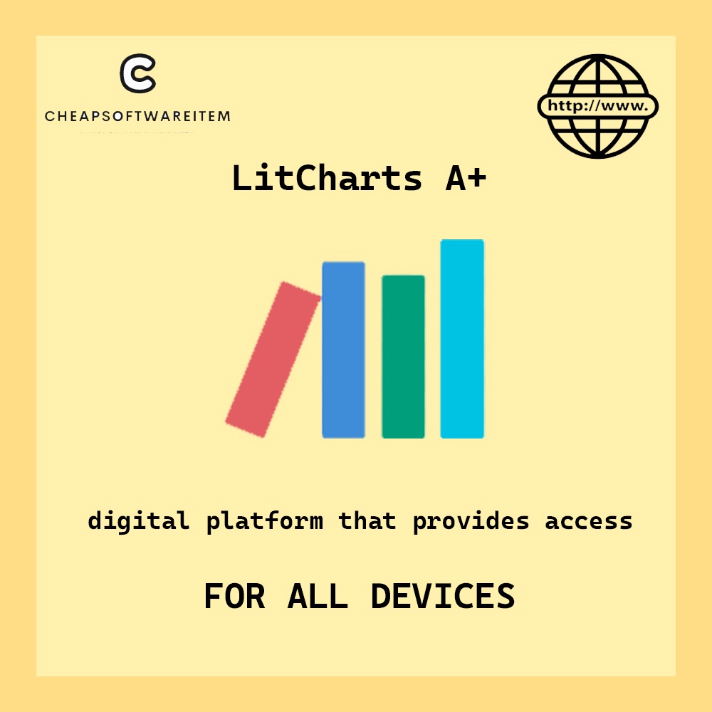 LitCharts A+ digital platform that provides access to key information 1 MONTH Shopee Malaysia