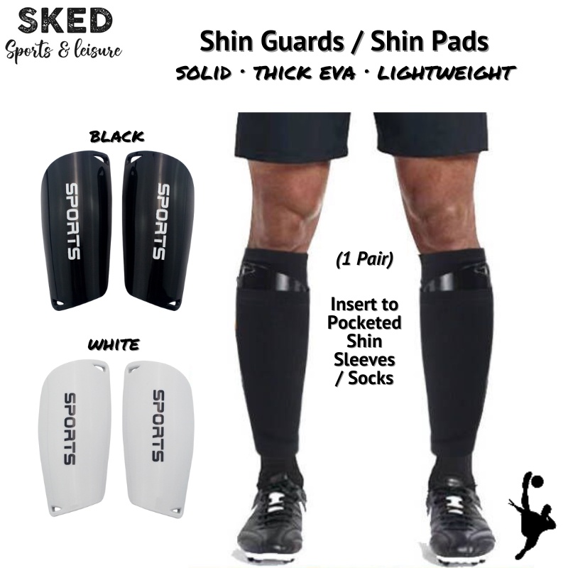 SKED Shin Guard Football (1Pair) Shin Pad Football Soccer Futsal Guard