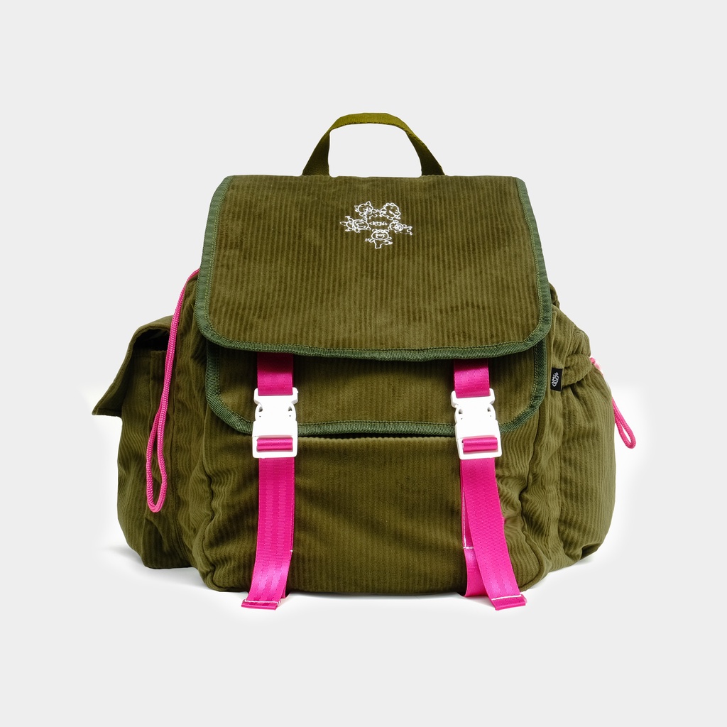 Crsl Army Gravel Backpack Unisex Backpack Shopee Malaysia