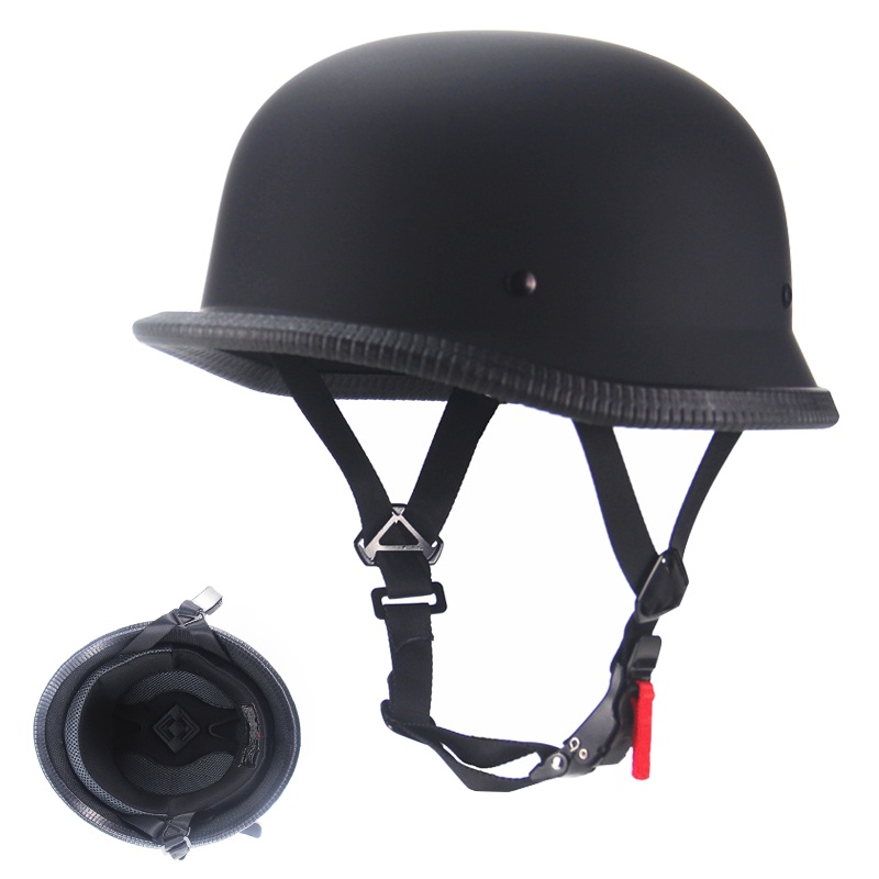 1pcs DOT M/L/XL Vintage Motorcycle Cruiser Helmet Half Face German