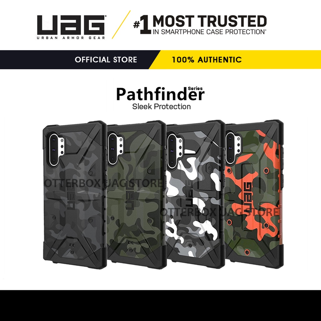 UAG Galaxy Note 10+ Plus / Galaxy Note 20 Ultra Case Pathfinder SE Samsung Casing Cover Camouflage Tough Design Military Drop Tested Protective Case