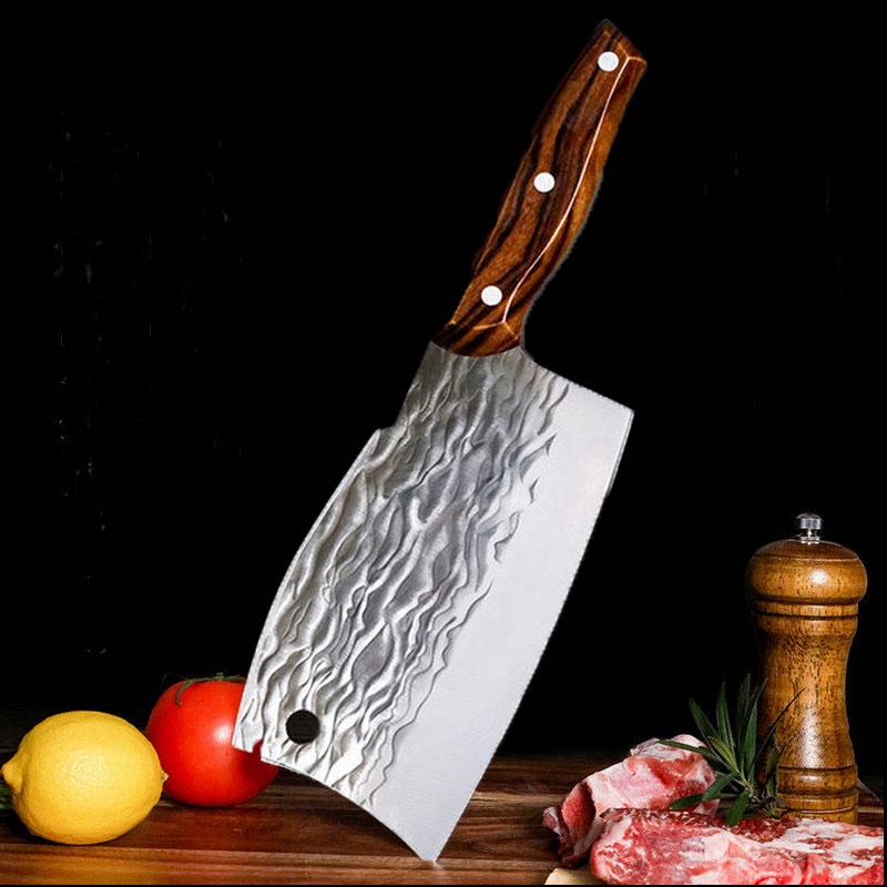 Stainless Steel Utility Kitchen Knife Cleaver Shopee Malaysia