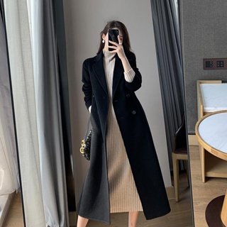 New Collection Long coat WOMEN FASHION Coats Print discount 83% Gray L 