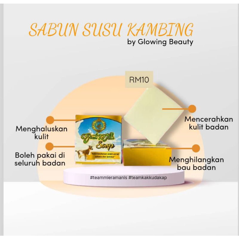 Sabun Susu Kambing Glowing Beauty