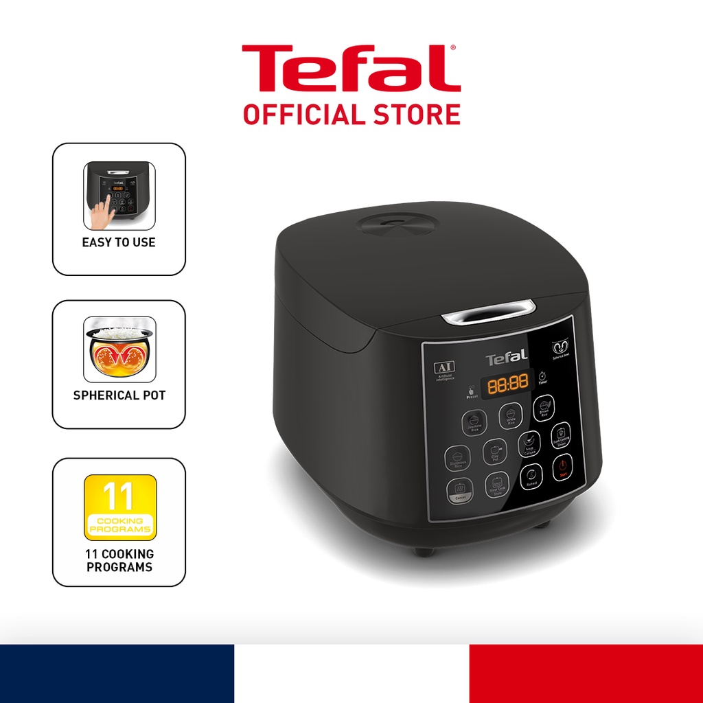 Tefal Easy Rice Cooker Plus (1.8L) RK736B Shopee Malaysia