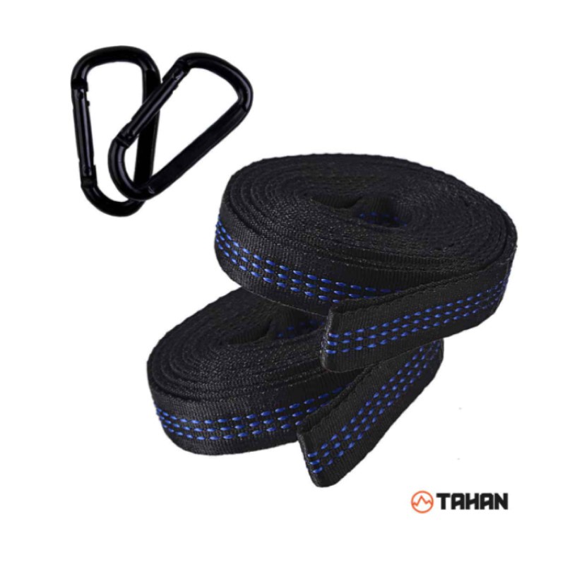 [ Local Ready Stocks ] TAHAN Hammock Straps Tali Berkhemah Outdoor Activity Hutan Jungle Camping