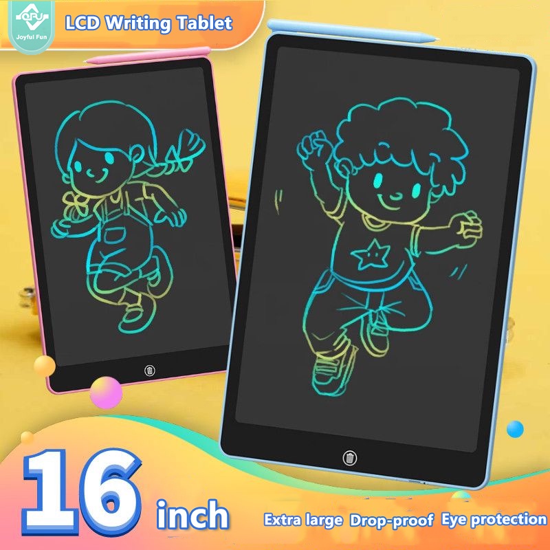16 Inch Colorful Graphics Tablet, 12"/10"/8.5" LCD Drawing Tablet