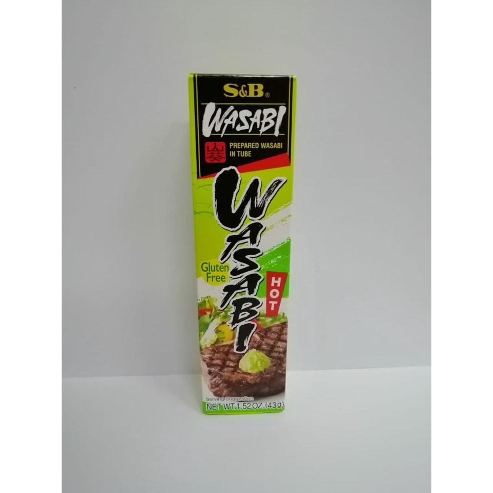 S&B Wasabi Tube 43g (Gluten Free) Shopee Malaysia