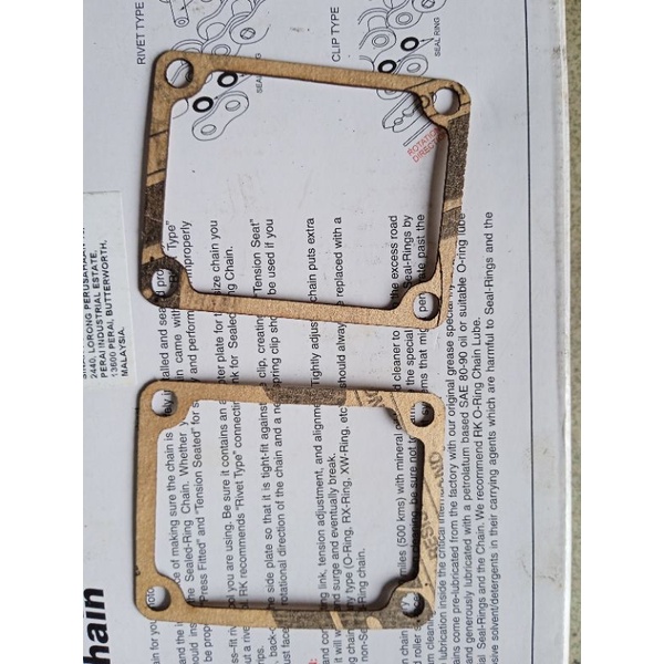 Suzuki rgv250 vj21/22 power valve cover gasket 19891994 Shopee Malaysia