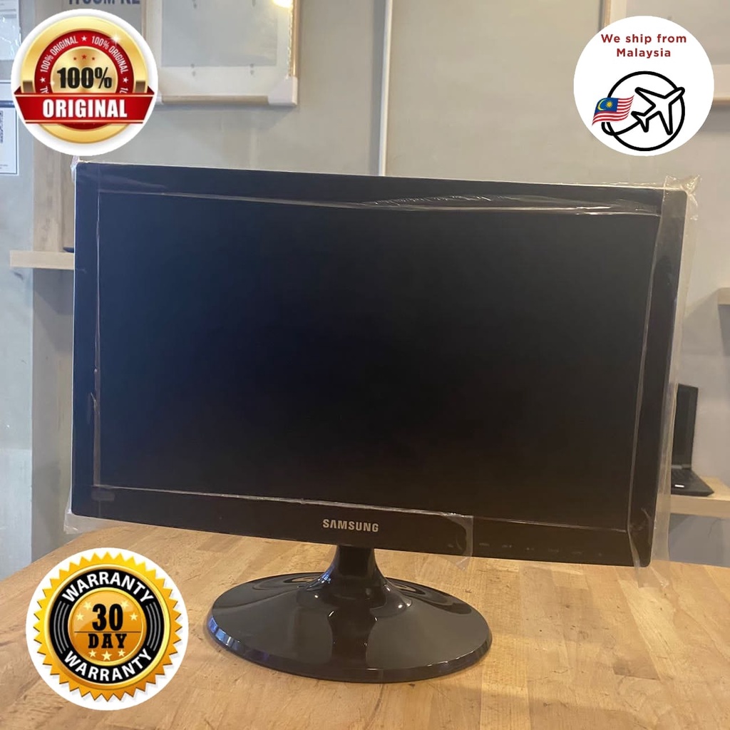 LED monitor Samsung S20D300FY 20inch 100 original USED Shopee Malaysia