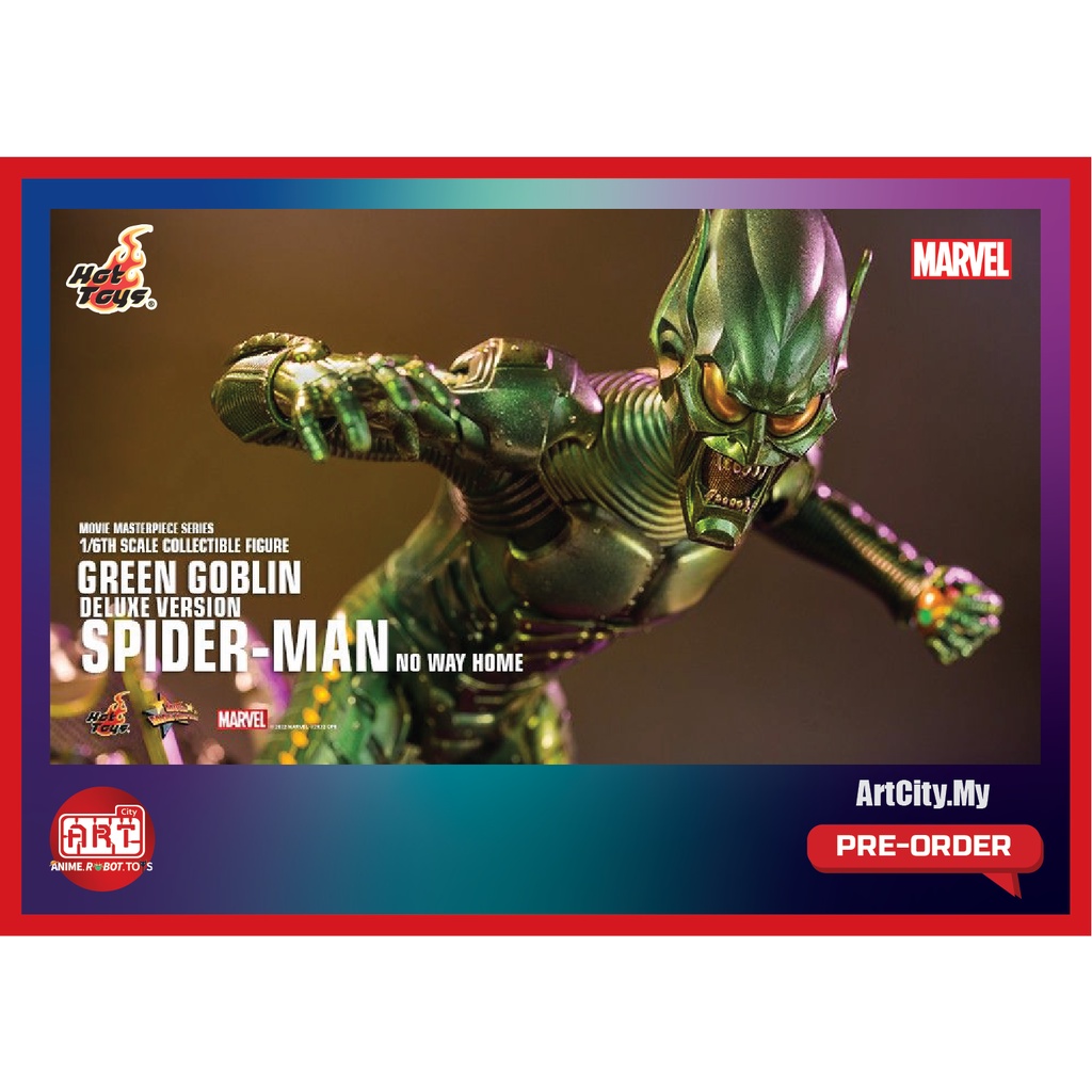 Hot Toys - SpiderMan No Way Home - Green Goblin - 1/6th Scale - MMS631-  MMS630 | Shopee Malaysia