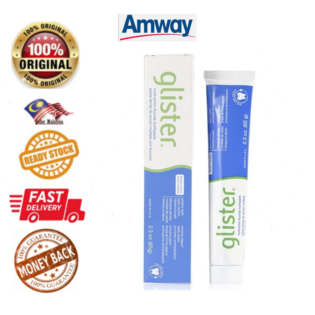 AMWAY Glister Toothpaste (200G) Shopee Malaysia