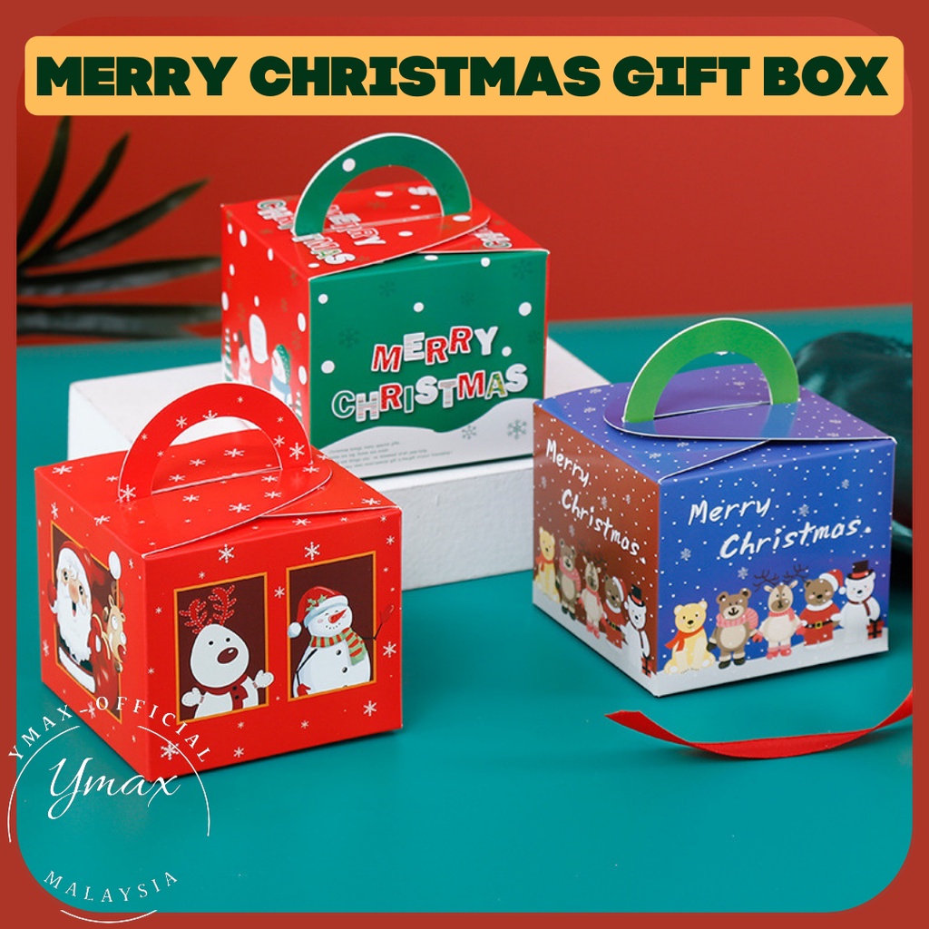 2022 Christmas Candy Gift Box / 圣诞节礼盒/ Christmas Candy Cupcake Apple Gift  Packing Bag / New Year Party Decoration | Shopee Malaysia