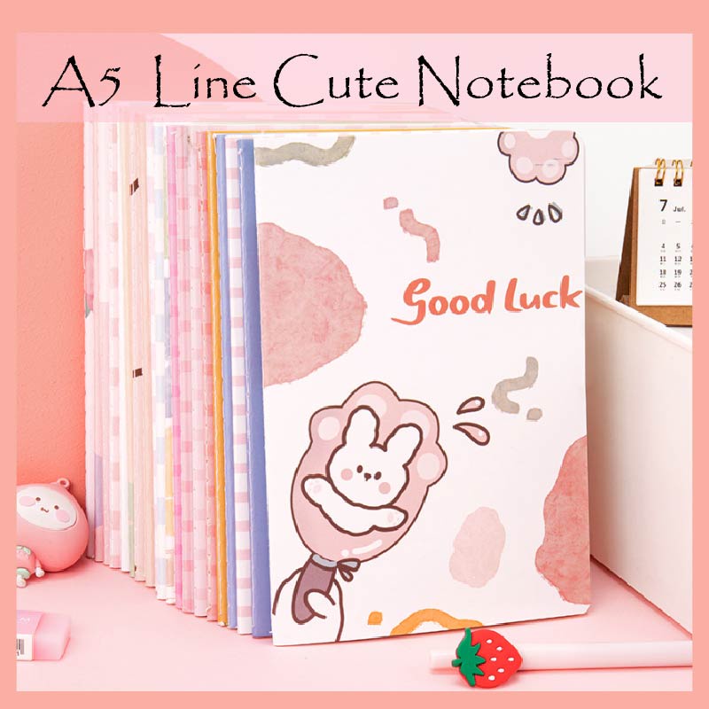 A5 A6 notebook korean ins A5 single line notebook thread sewn notebook