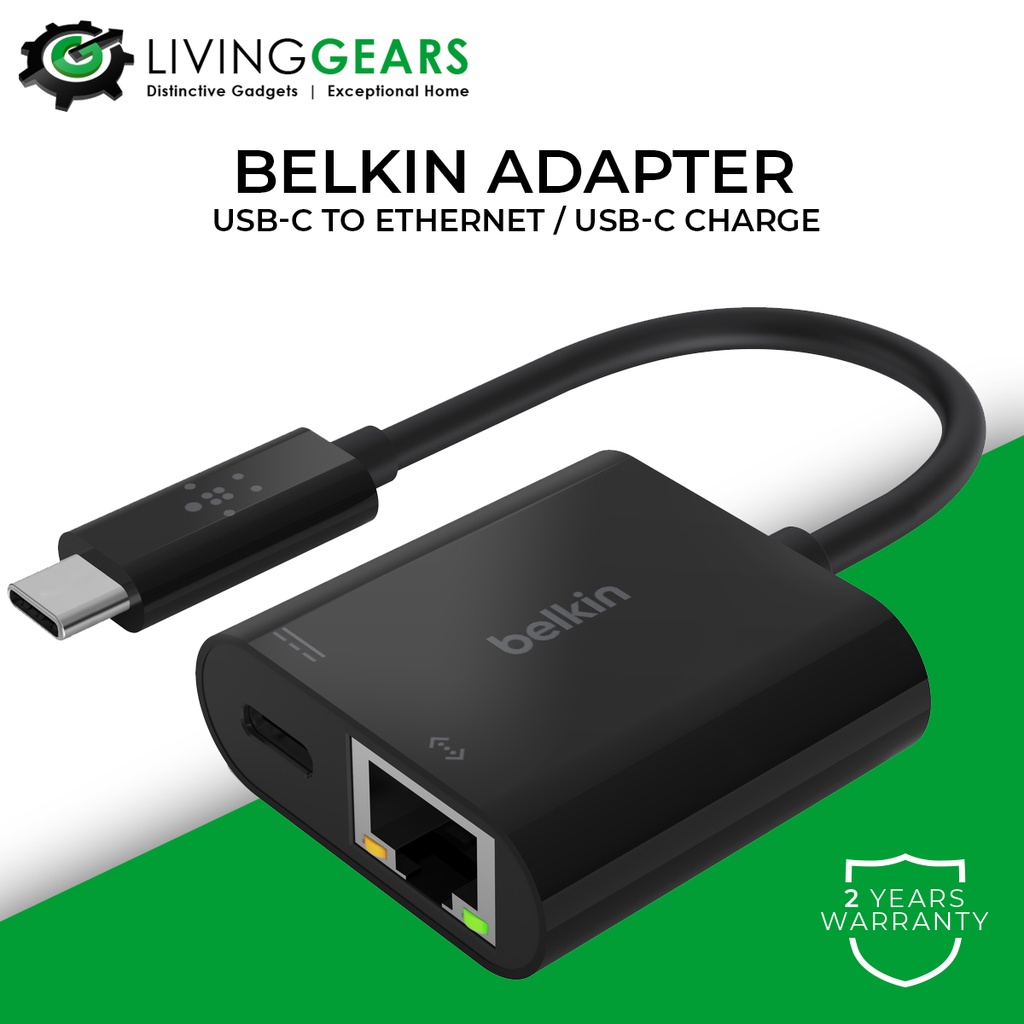 Belkin USBC to + Charge Adapter Shopee Malaysia