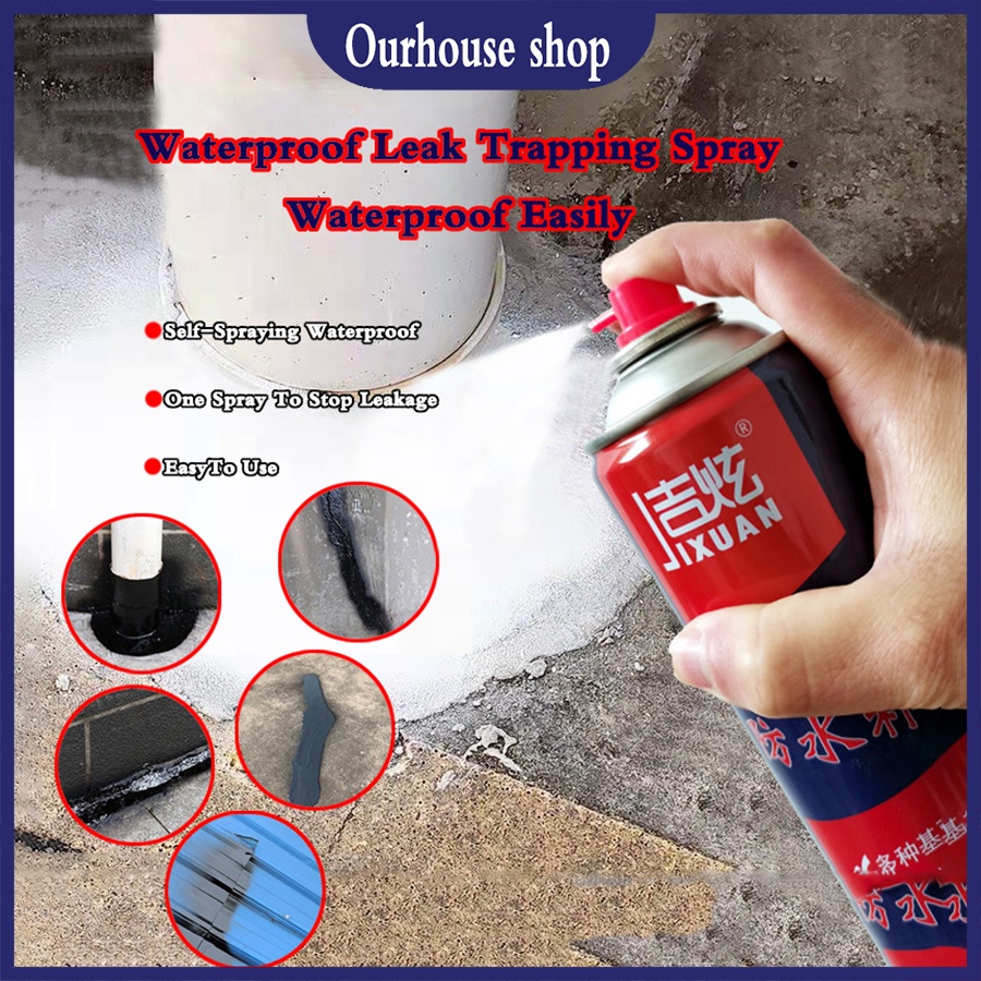High Capacity Leak Sealer Spray 700ml Polyurethane Leaking Sealer Spray
