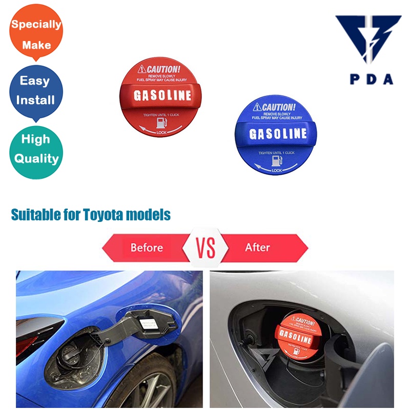 Toyota yaris corolla cross camry rav4 CHR Fuel tank cap trim Shopee