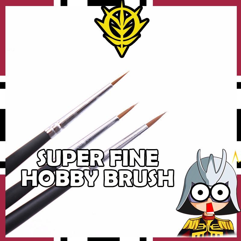 GUNDAM SUPER FINE BRUSH GUNPLA HAND PAINT BRUSH Shopee Malaysia
