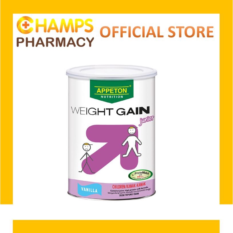 APPETON Weight Gain Junior Vanilla (450g) Shopee Malaysia