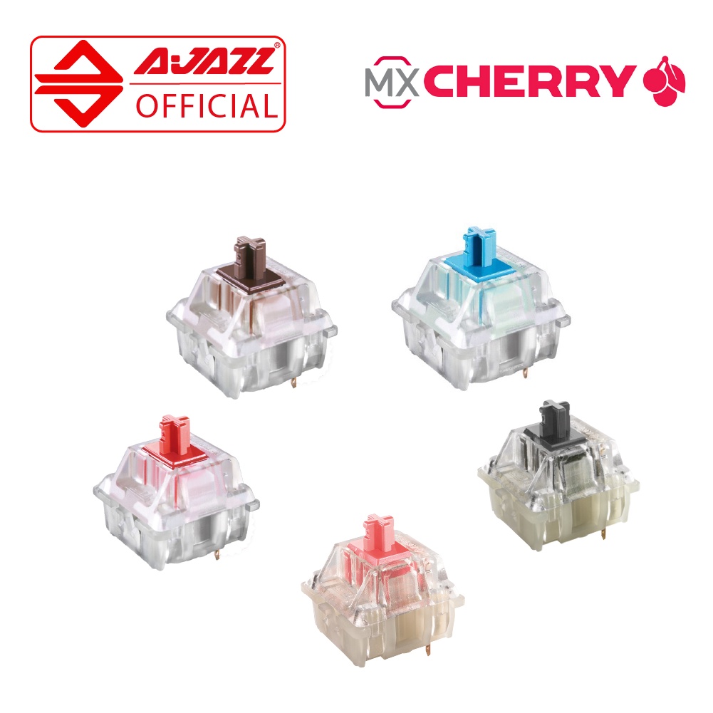 Original Clear Cherry MX 3 Pin Switches for mechanical keyboard 5 Pcs