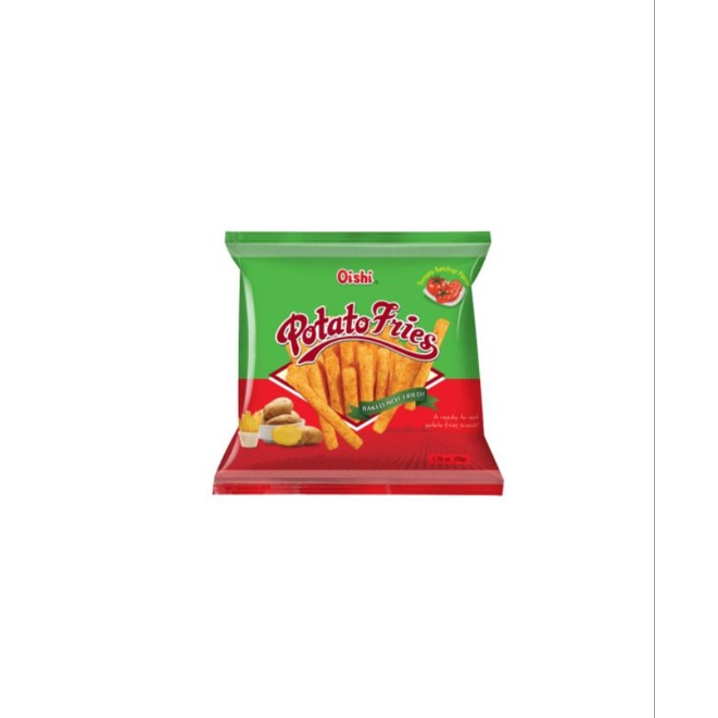 Oishi Potato Fries Tomato Ketchup Flavor 50g Shopee Malaysia