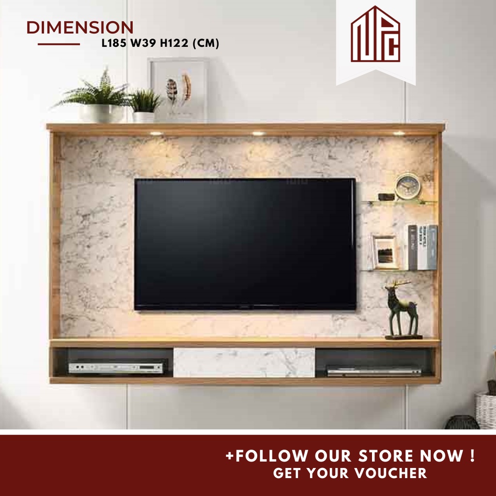 NPC FREE INSTALLATION 6 FT Hanging TV / Wall Mounted TV