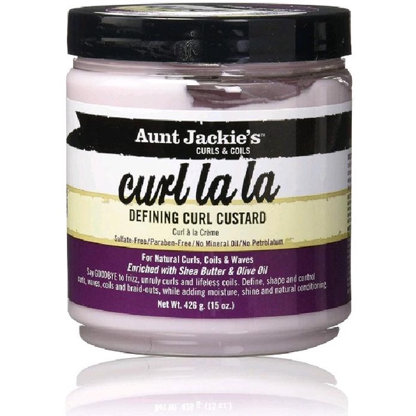 AUNT JACKIE'S CURL LA LA DEFINING CURL CUSTARD.