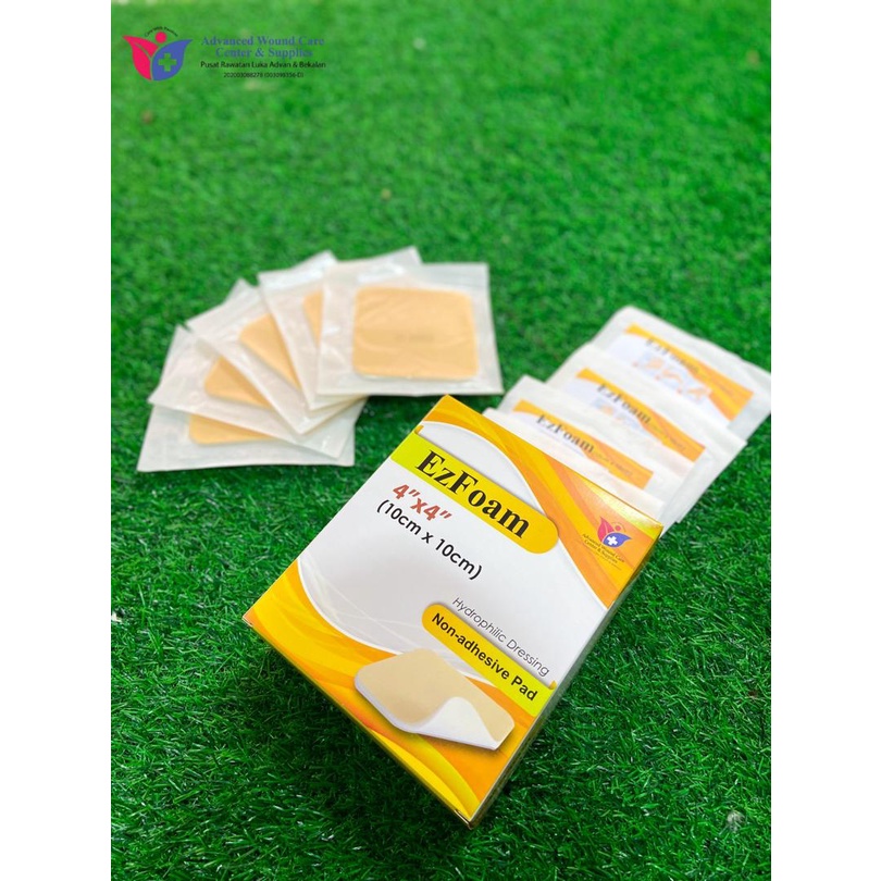 Foam Dressing Non Adhesive 10x10cm (1 pcs) Shopee Malaysia