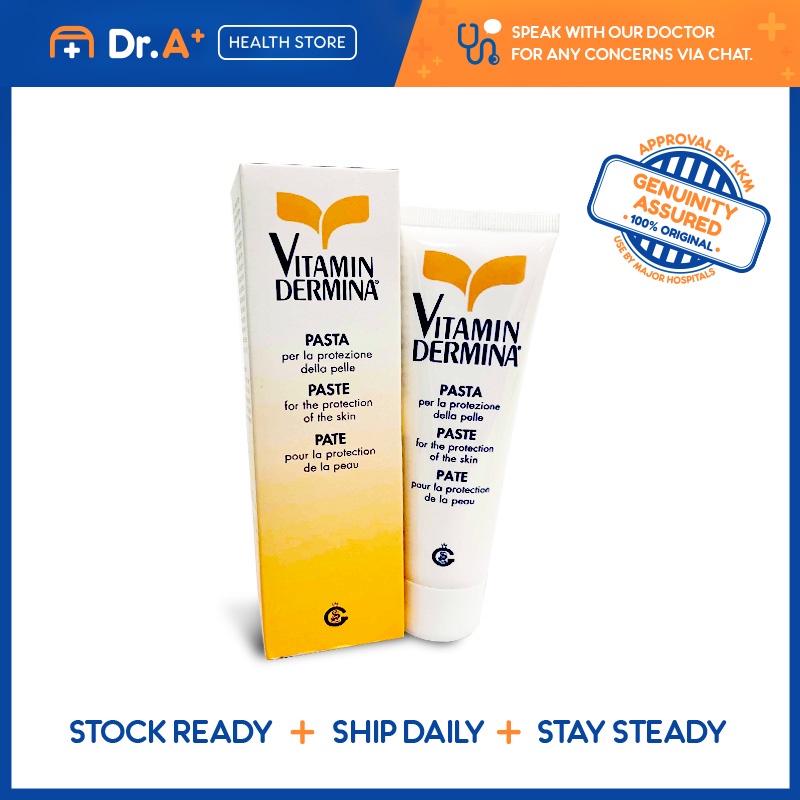 [DR.APLUS] Vitamindermina / Vitamin Dermina Paste 100ML(Eczema & Diaper