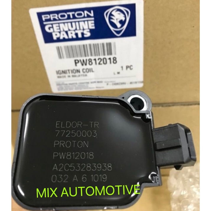 Proton Original Ignition Coil Saga Blm Fl Flx Persona Preve Exora Waja Campro Plug Coil