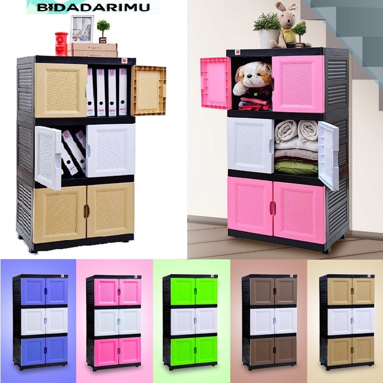 Storage Box DIY Drawer Plastic Drawer Almari Baju Drawer Baju