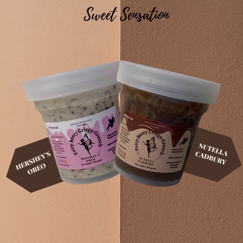 Fairy Berry Crispy Crunch Chocojar