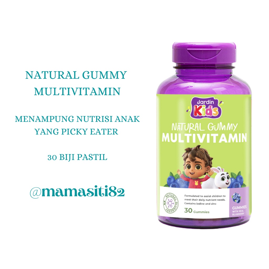 Multivitamin for kids Jardin Pharma chewies gummy tambahkan selera ...