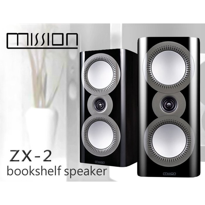 Mission ZX2 Bookshelf Speaker Mission Speaker Flagship Speaker