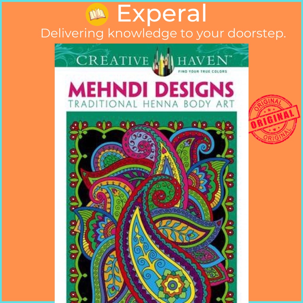 [English] Creative Haven Mehndi Designs Coloring Book Traditional